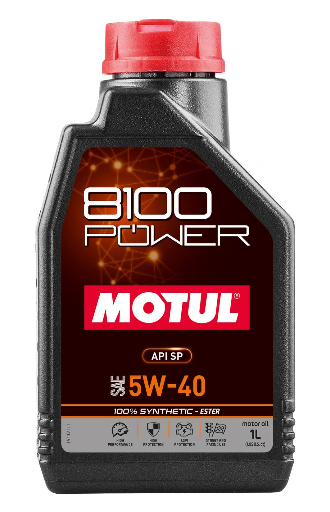 MOTUL 8100 POWER 5W-40 1 Liter
