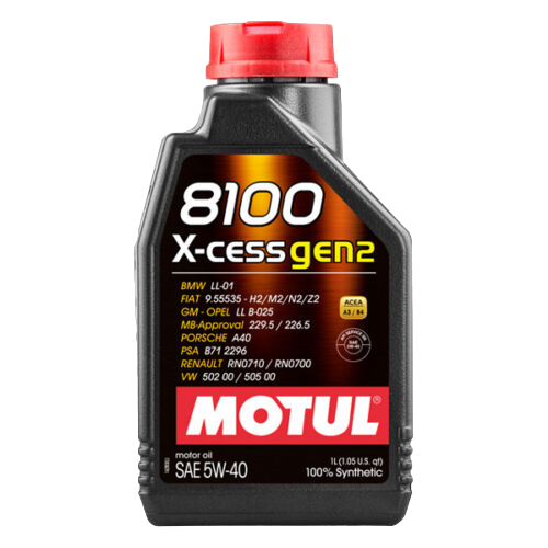 MOTUL 8100 X-Cess Gen2 5w401 Liter