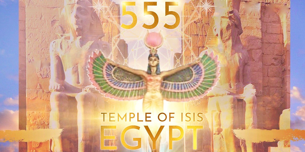 555 STARGATE PORTAL- 9D CODES ACTIVATION from the TEMPLE OF ISIS, EGYPT