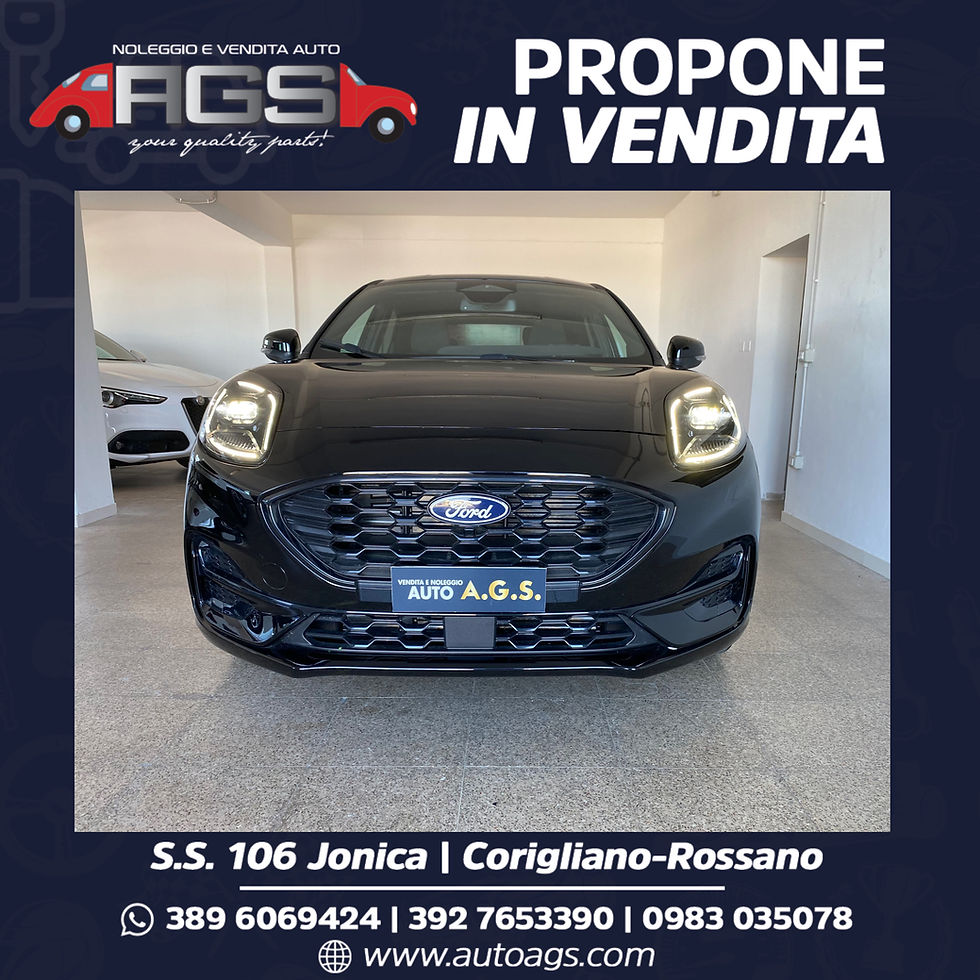 FORD PUMA 1.0 ECOBOOST MILD HYBRID 125CV ST-LINE PARI AL NUOVO.