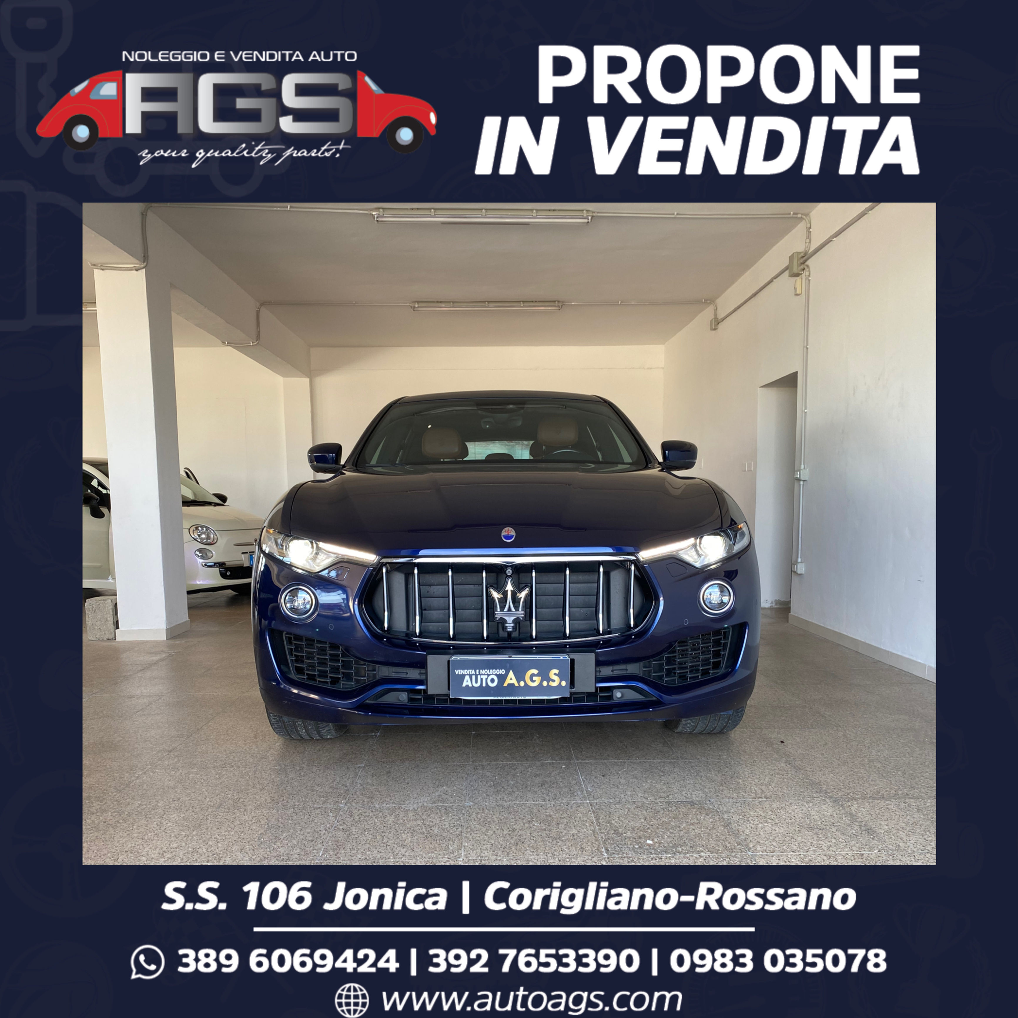 MASERATI LEVANTE 3.0 V6 DIESEL 250CV AWD GRANSPORT