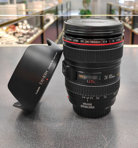 Canon EF 24-105mm f/4L IS USM Zoom Lens Image Stabilizer EF Mount