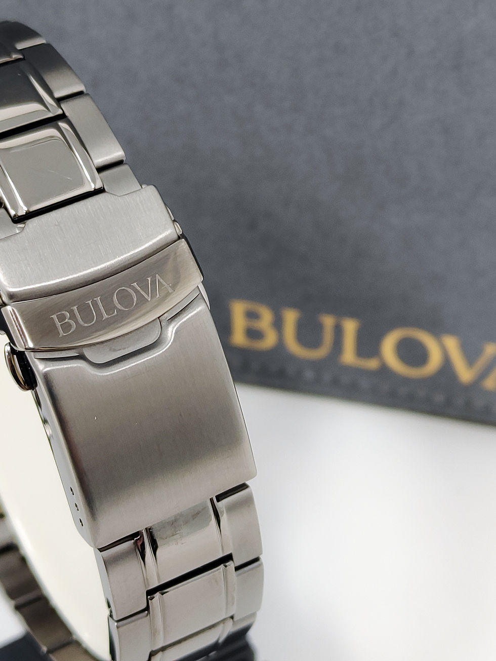 Thumbnail: Bulova Marine Star 43mm Chronograph Men's Watch with striking red dial, showcasing its elegant design and advanced features
