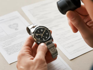 What paperwork helps when selling higher-end jewelry or watches