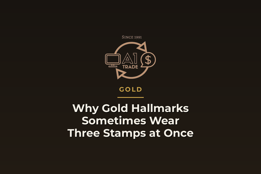 Image for: Why Gold Hallmarks Sometimes Wear Three Stamps at Once