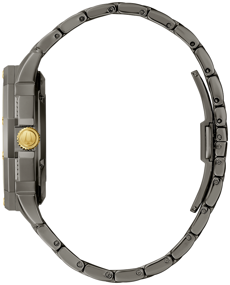 Thumbnail: Bulova Octava (98A293) 42mm Gray Dial Stainless Steel Men's Watch
