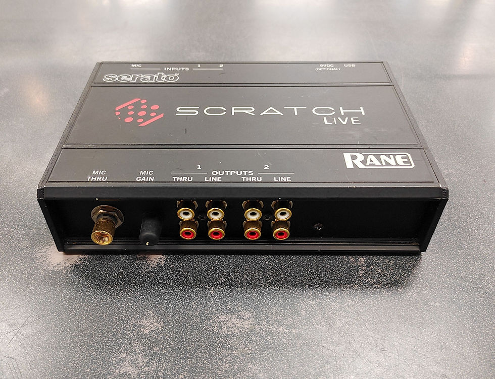 Rane SL1 Serato Scratch Live USB DJ audio interface in good tested working condition with visible cosmetic wear