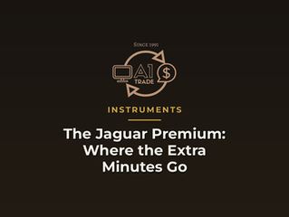 The Jaguar Premium: Where the Extra Minutes Go