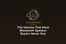 The Volume Test Most Bluetooth Speaker Buyers Never Run