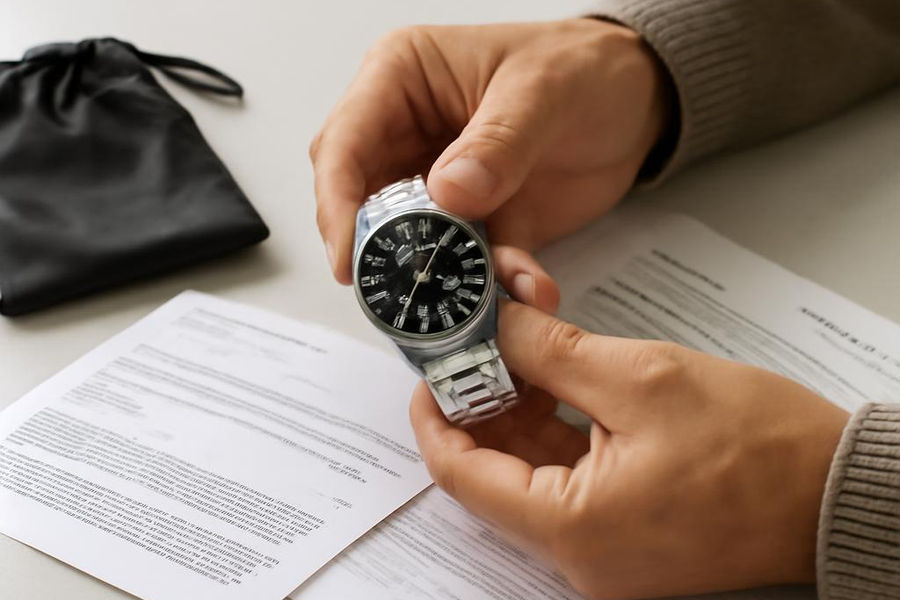 Image for: What paperwork helps when selling higher-end jewelry or watches