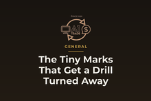 The Tiny Marks That Get a Drill Turned Away