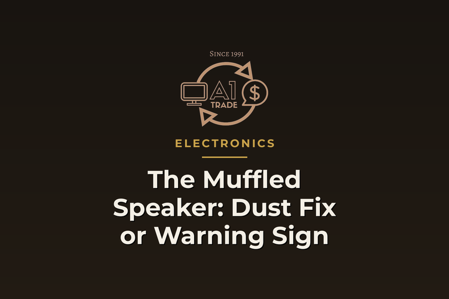 Image for: The Muffled Speaker: Dust Fix or Warning Sign