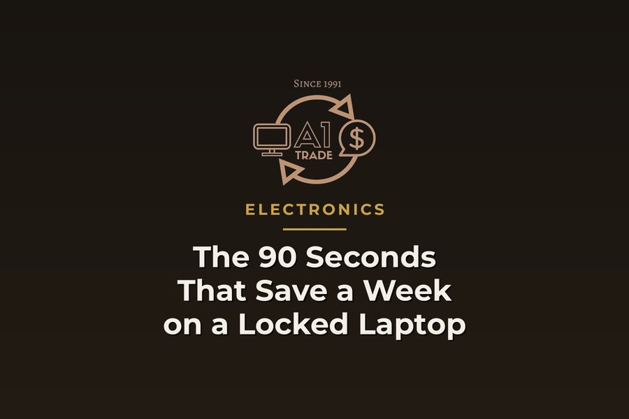 Image for: The 90 Seconds That Save a Week on a Locked Laptop