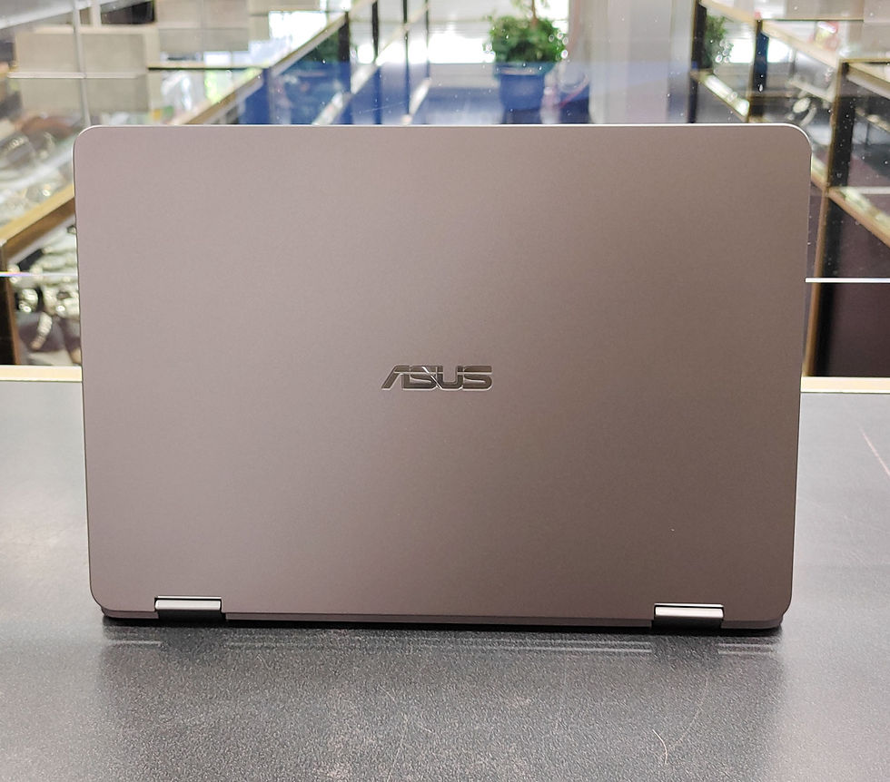 Thumbnail: ASUS VivoBook Flip 14 J401M silver 14-inch touchscreen 2-in-1 laptop shown in laptop, tablet, tent and portrait configuration