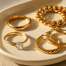 Do shops deduct weight for stones and settings when buying gold jewelry?