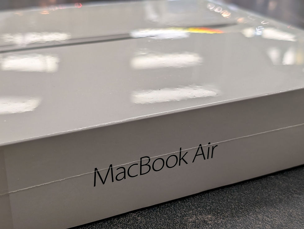 Thumbnail: Factory sealed Apple MacBook Air 13-inch A1466 retail box shown from multiple angles
