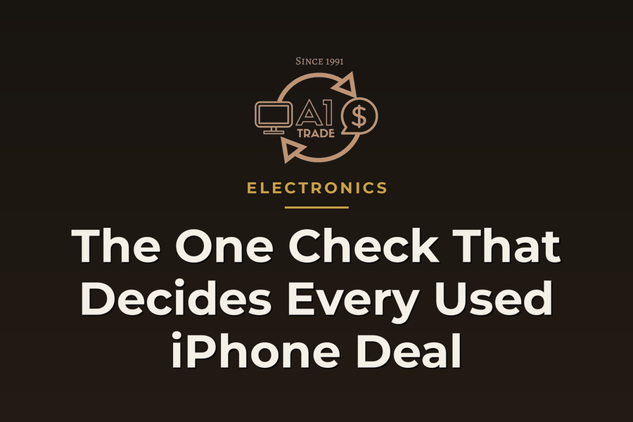 Image for: The One Check That Decides Every Used iPhone Deal