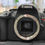 Thumbnail: Canon EOS Rebel T4i DSLR with 18–55mm IS II lens attached, shown with strap, battery charger, and Hoya UV filter in excellent