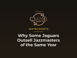 Why Some Jaguars Outsell Jazzmasters of the Same Year