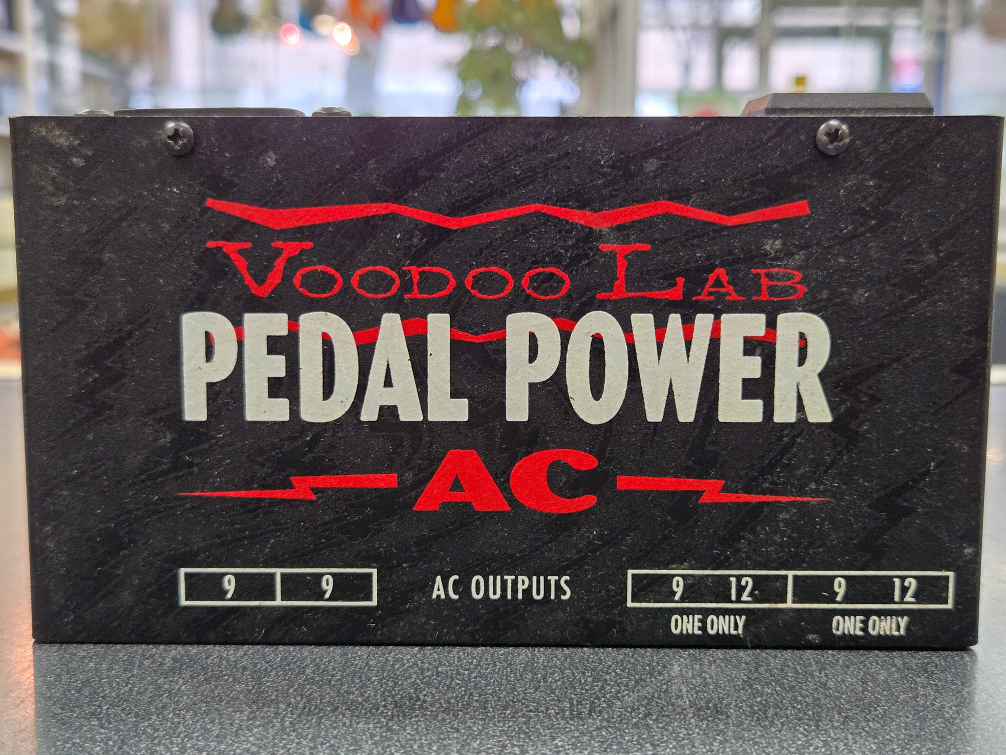 Voodoo Lab Pedal Power AC power supply (used condition) with AC outputs — includes AC power cord only (no box)