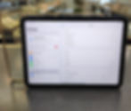 Thumbnail: Blue Apple iPad A16 11-inch Wi-Fi + Cellular tablet shown with protective clear case, clean display, 128GB storage, 100% batt