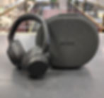 Sony ULT WEAR black wireless noise cancelling headphones with original Sony carry case, AUX cable, and USB-C charging cable