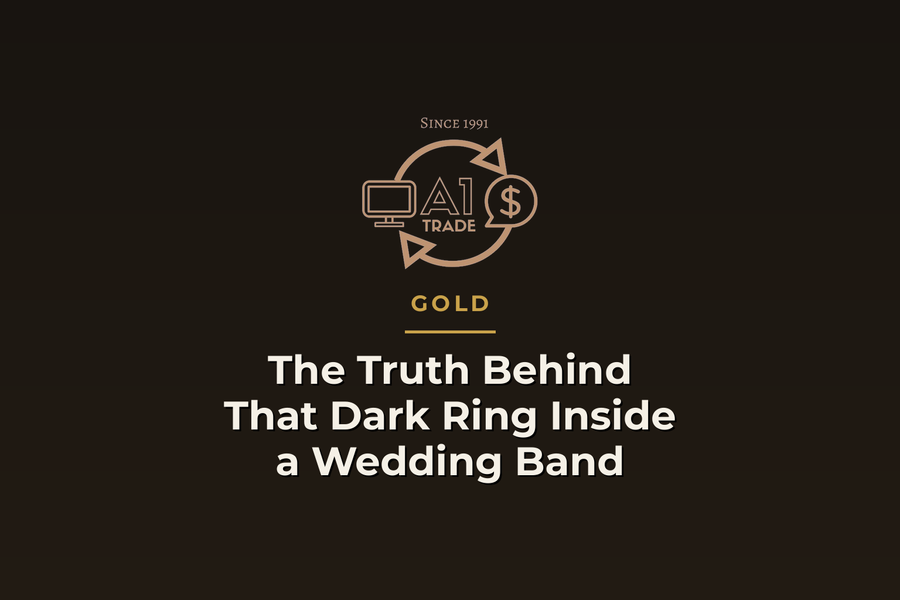 Image for: The Truth Behind That Dark Ring Inside a Wedding Band