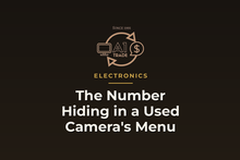 The Number Hiding in a Used Camera's Menu