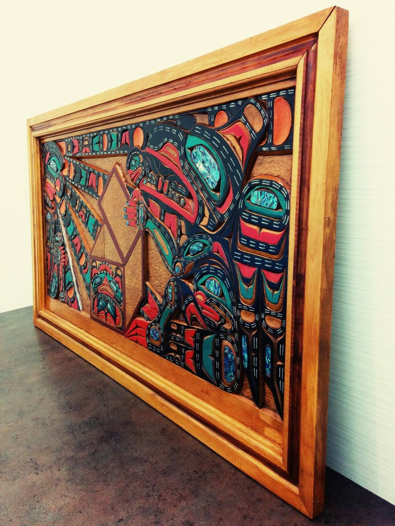 Thumbnail: Raven Stealing The Sun By D. Hill-Kwakiutl-1992