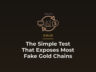 The Simple Test That Exposes Most Fake Gold Chains