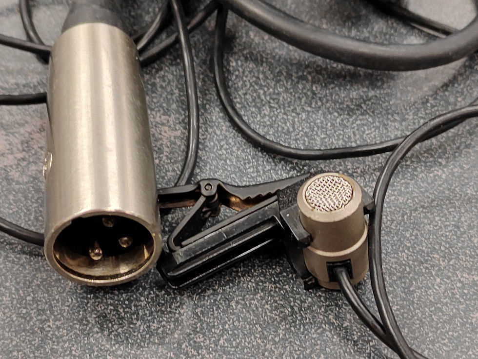 Thumbnail: Two Shure 839 lavalier microphone kits showing preamp packs, omnidirectional capsules with clips, and Shure zippered pouches.