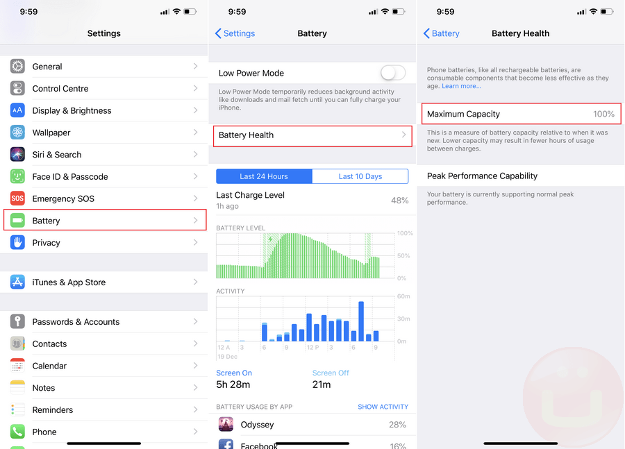 When to replace your iPhone Battery