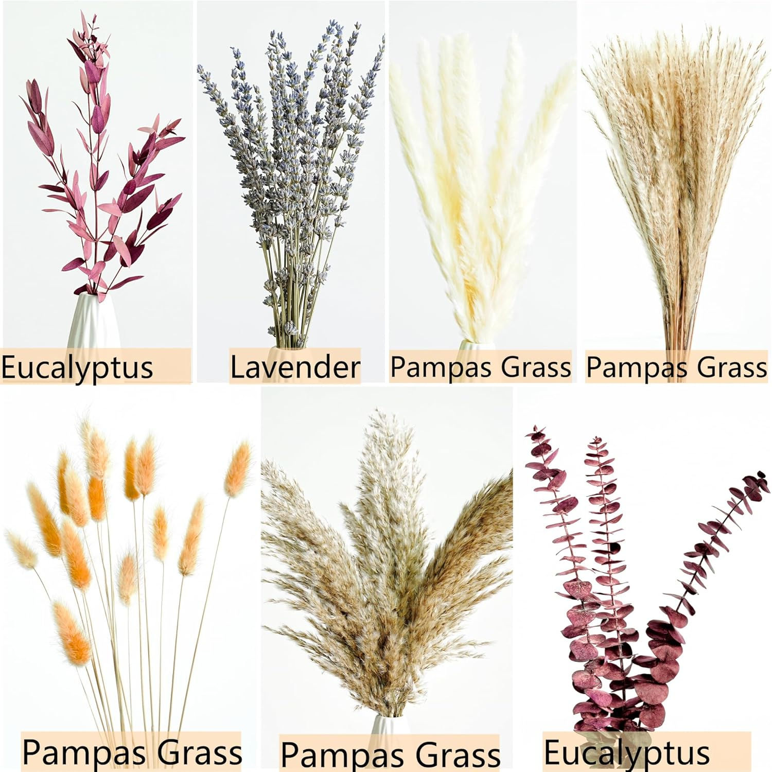 Fall Dried Flower Bouquet – Pampas Grass
