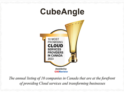 CubeAngle Selected Top 10 Cloud Service Provider