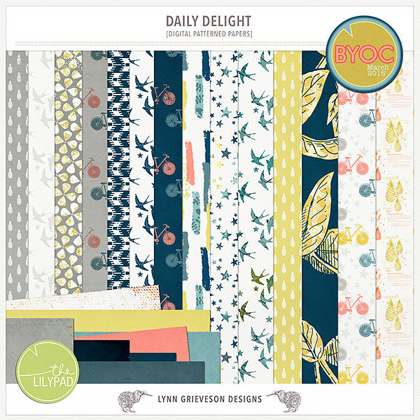 Daily Delight Papers by Lynn Grieveson