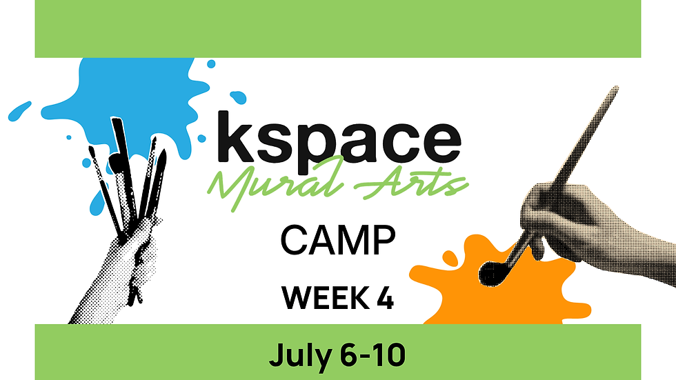 Summer Mural Arts Camp Week 4