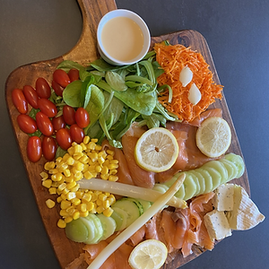 Planche Saumon/Crudités
