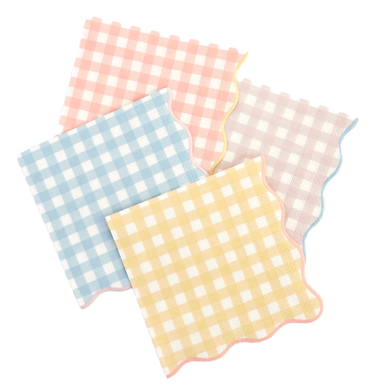 Gingham Paper Napkins
