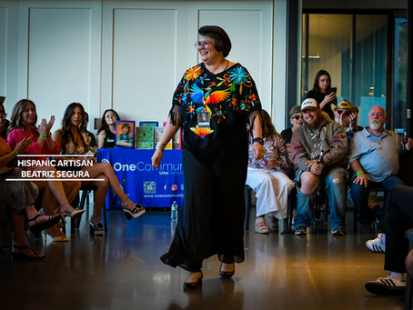 B Magic Craft Hands: Elegance Woven with Tradition on Bentonville Fashion Week Runway.