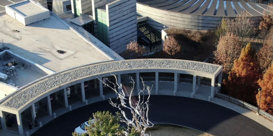 Crystal Bridges photo from story blocks. 