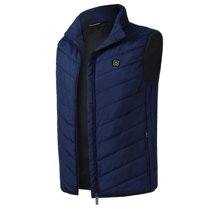 Colete térmico elétrico masculino