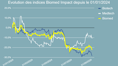 Performance de l'indice Biomed Impact en 2024