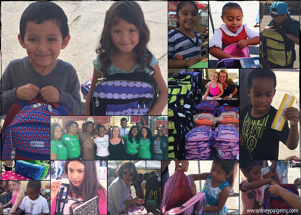 Backpack Drive and Share A Meal Give Event for Pasadena Families In Transition (PUSD)