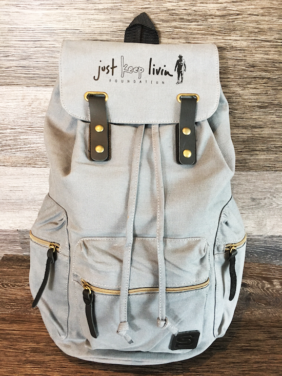 just keep livin foundation - gray Sydney
