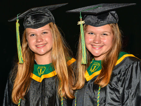 Sister Scholars: Kathryn and Bridgett Kloiber Lead the Class of 2026 with Faith, Excellence, and Purpose