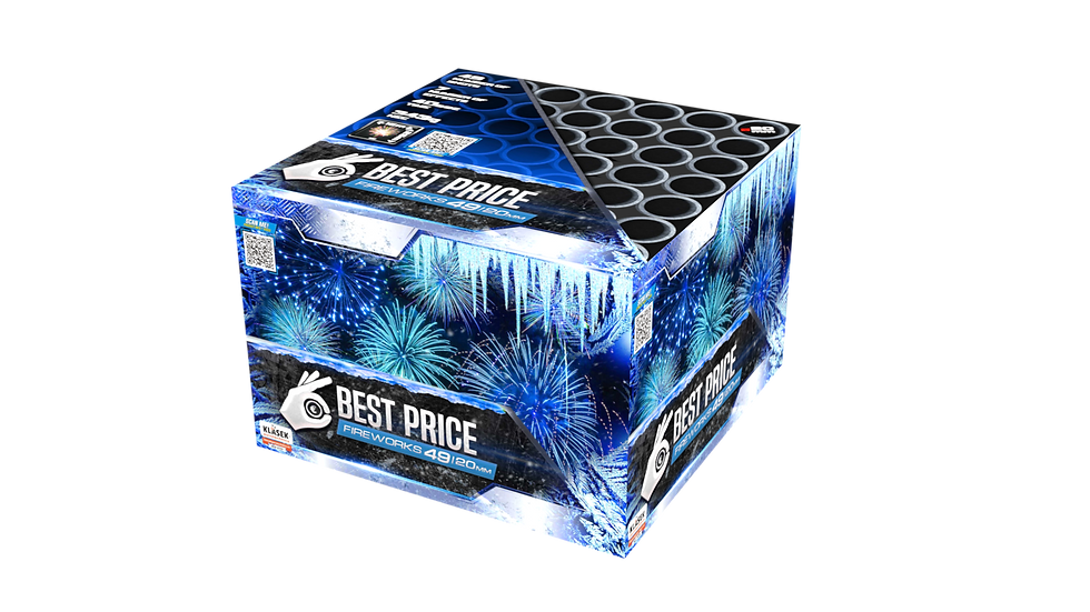 "Best price Frozen" Batteri / 49 skud / 20MM / 392 g NEM