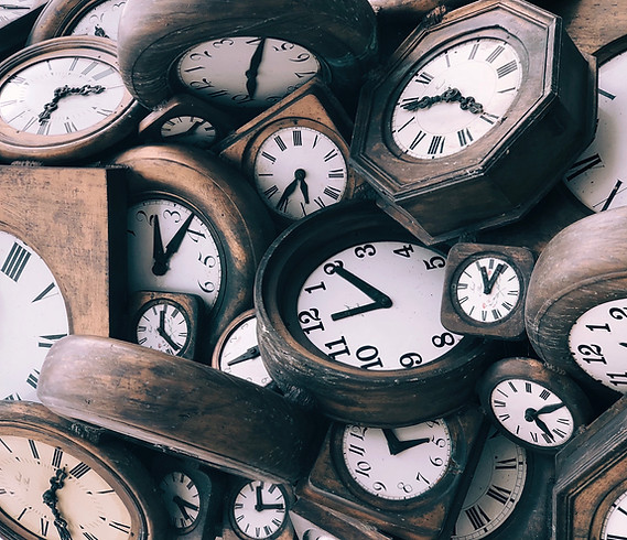 Vintage Wood Clocks