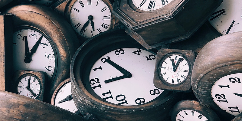 Vintage Wood Clocks