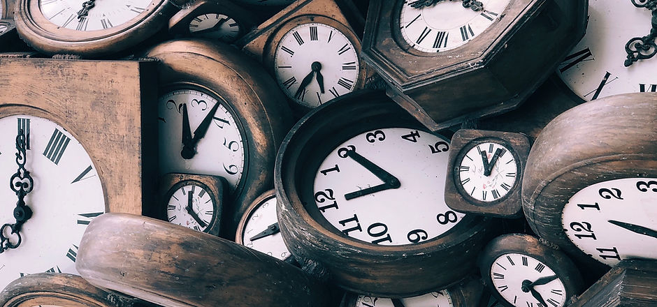 Vintage Wood Clocks