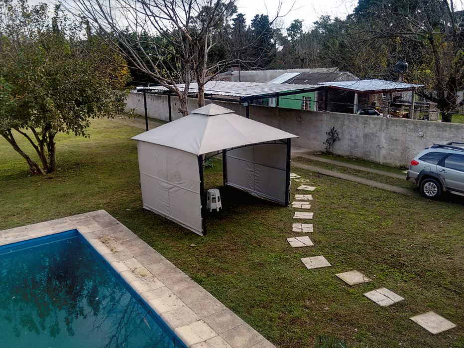 Gazebo de 3x9